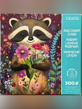 Ceaco “Racoon Cutie” 500 piece puzzle